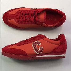 Coach Ian Nylon Suede Sneaker